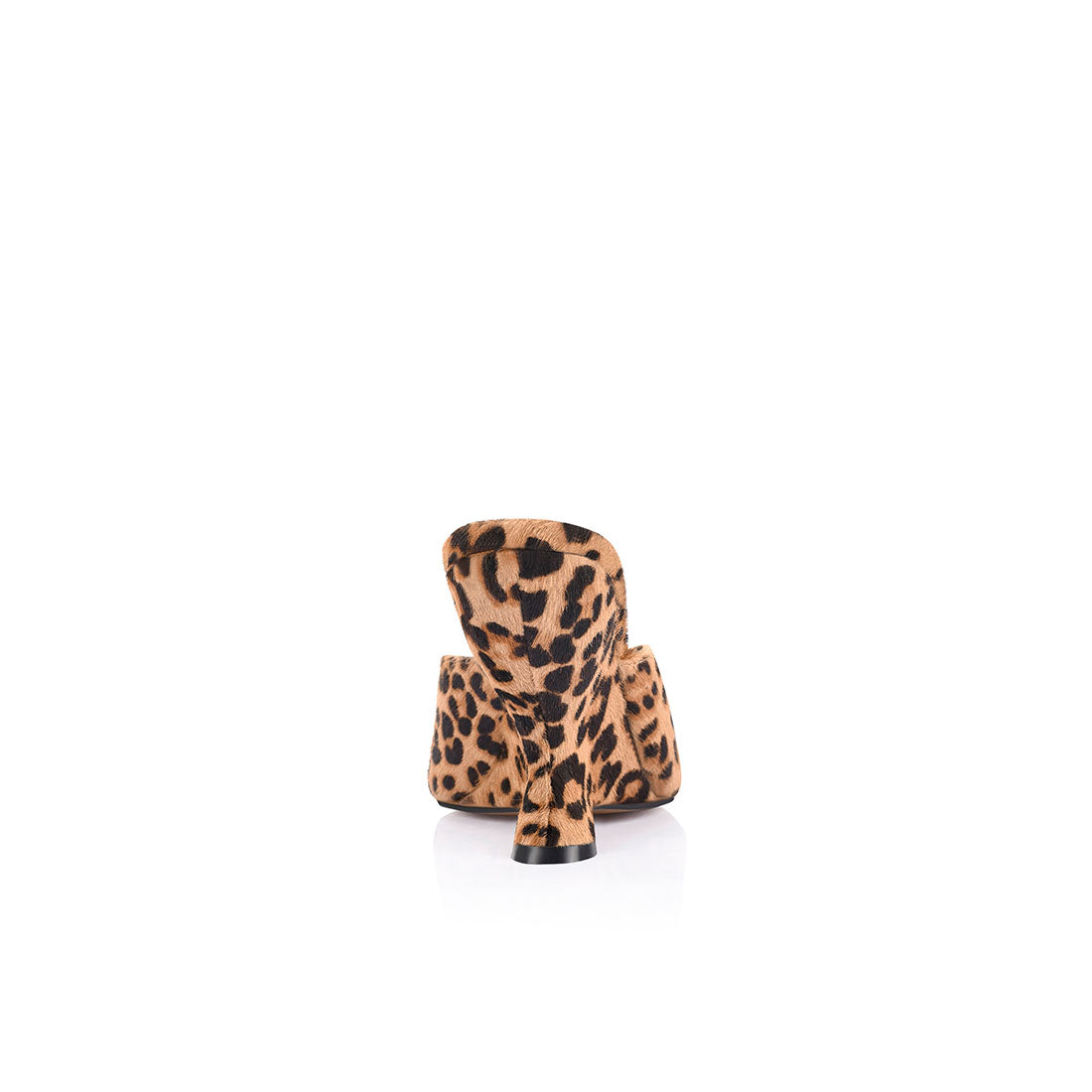 Lana Wilkinson - Martha Wedge Leopard Print Pony Hair