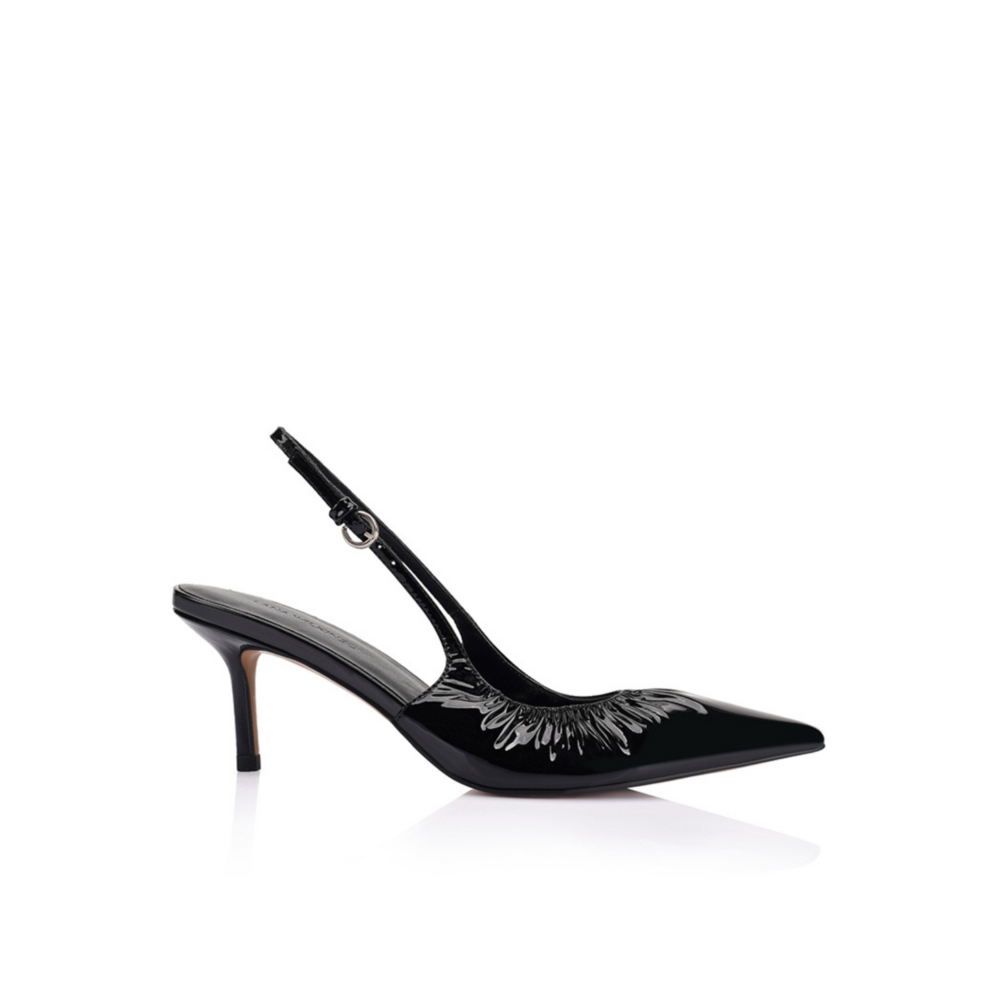 Charlotte Pump Black Patent - Lana Wilkinson