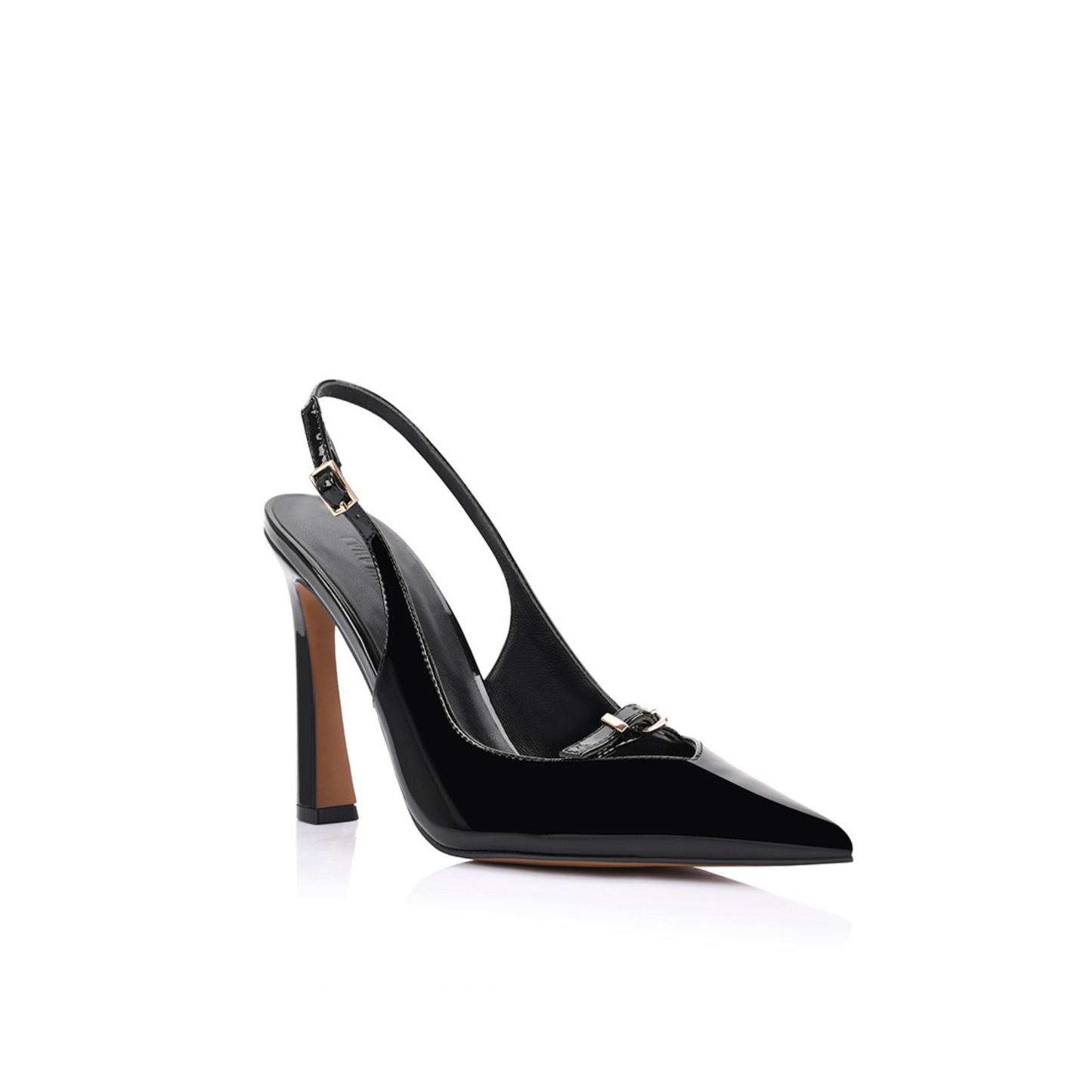 Naomi Pump Black Patent Leather - Lana Wilkinson