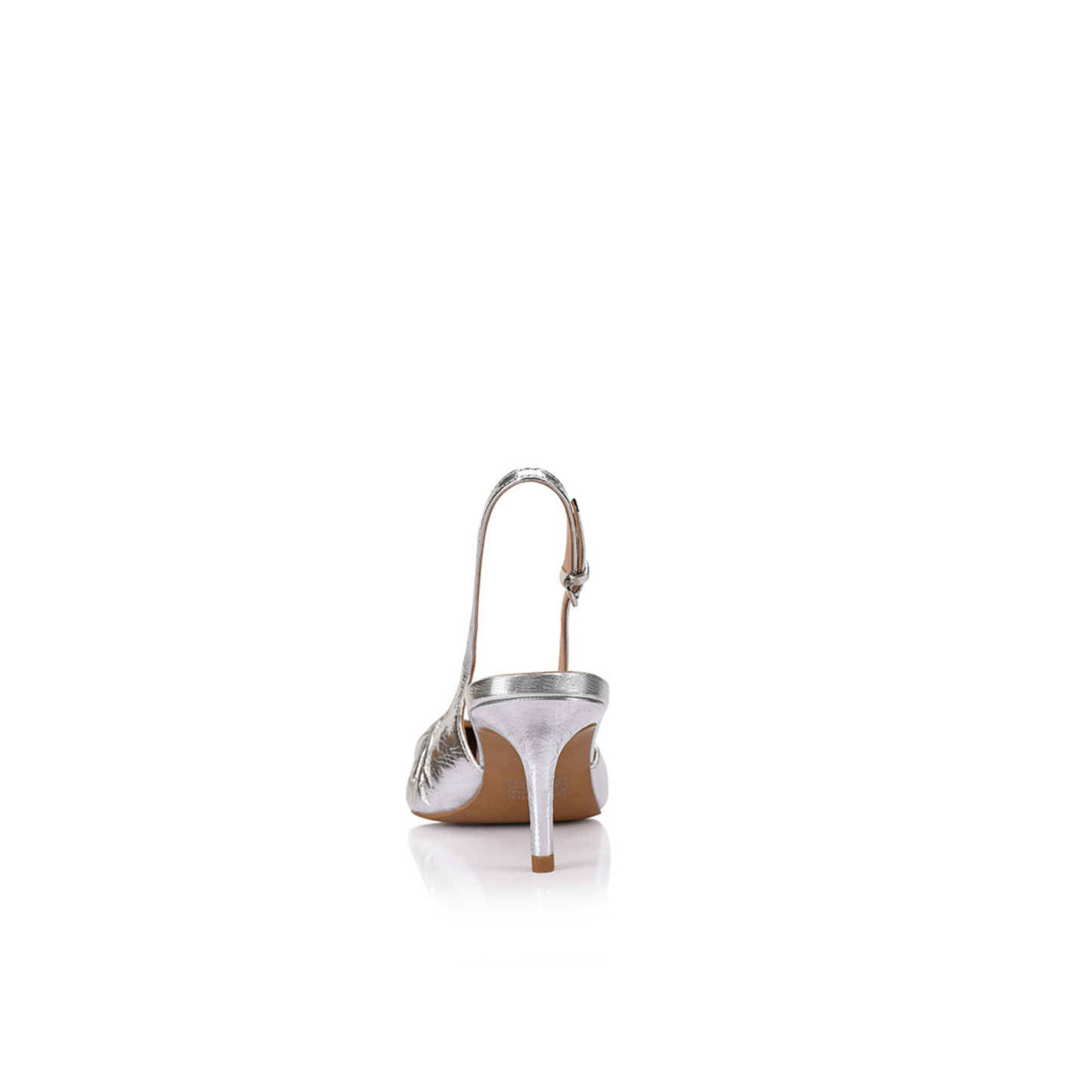 Charlotte Pump Silver Metallic - Lana Wilkinson