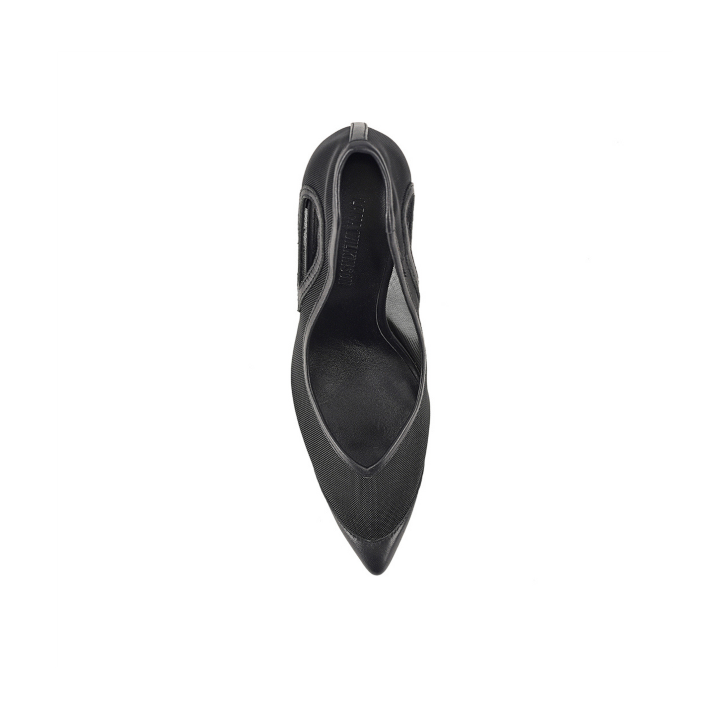 Catherine Pump Black Mesh - Lana Wilkinson