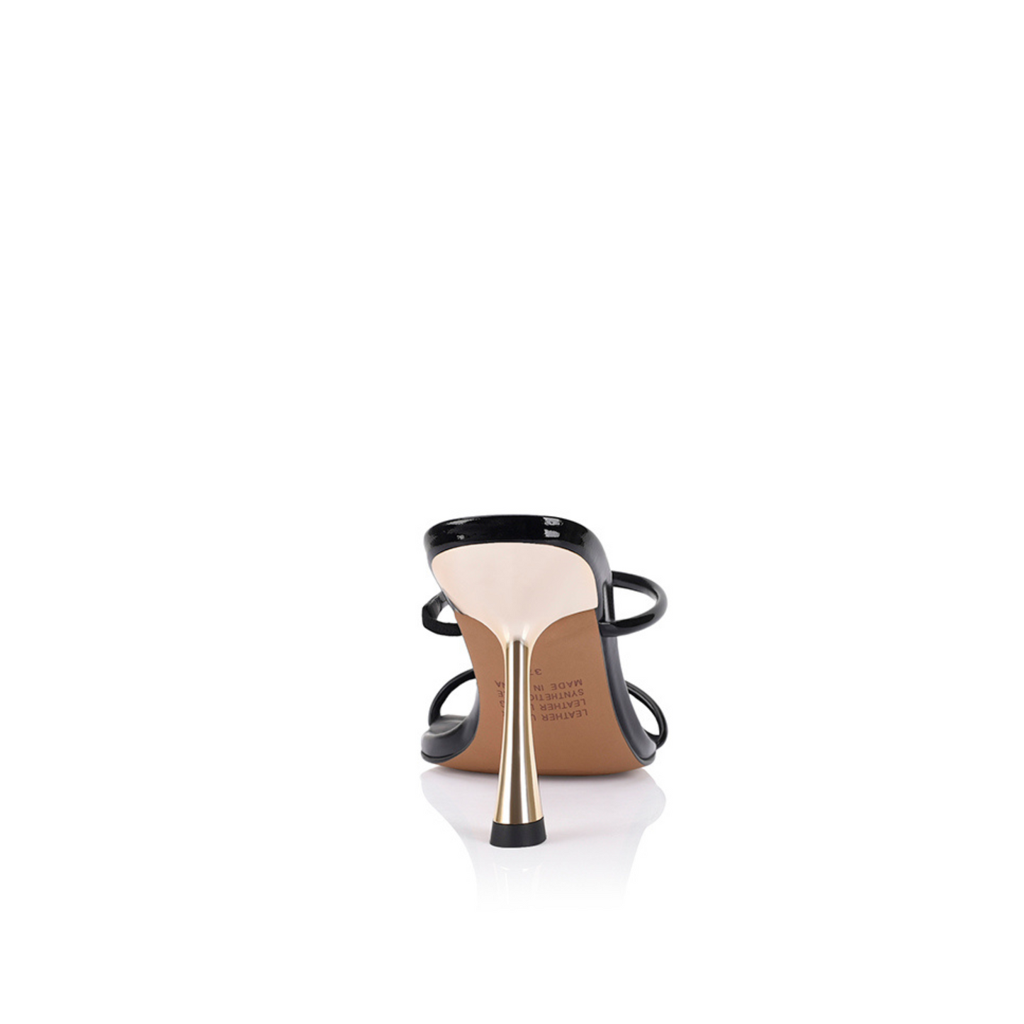 Marilyn Mule Black Patent - Lana Wilkinson