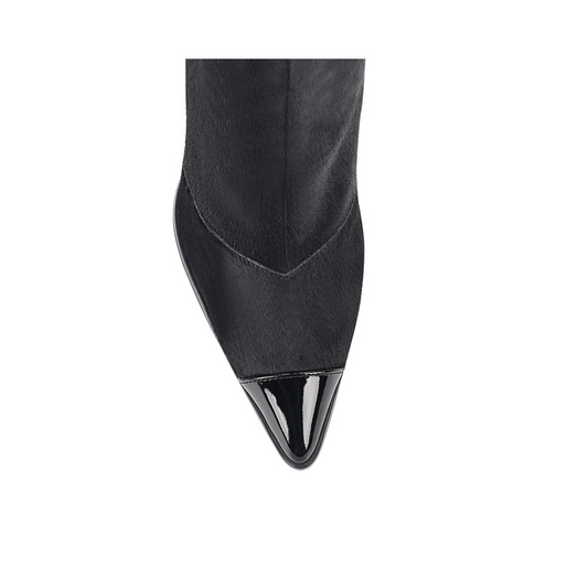 Lana Wilkinson -Dylan Boot Black Pony Hair