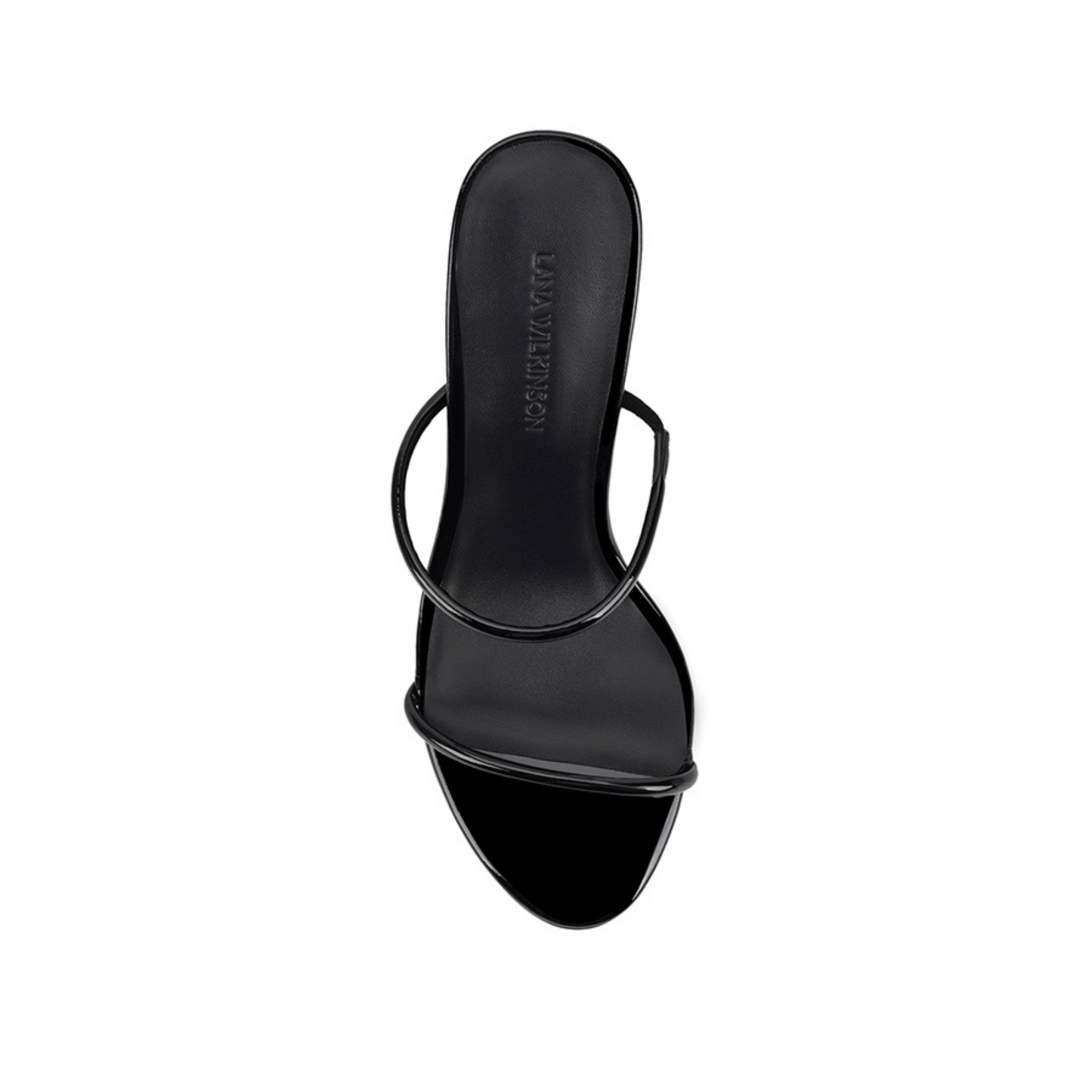 Marilyn Mule Black Patent - Lana Wilkinson