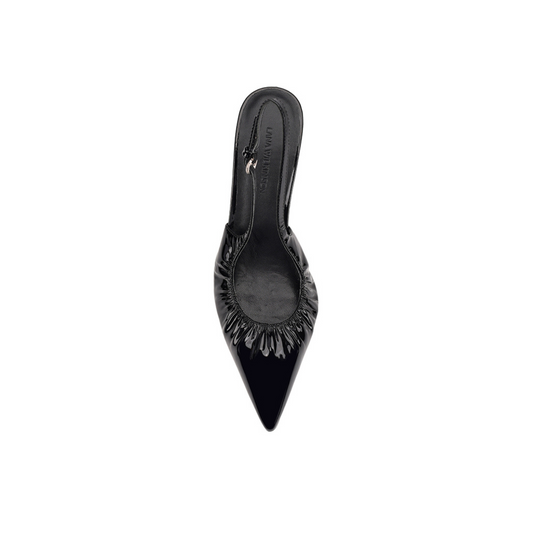 Charlotte Pump Black Patent - Lana Wilkinson