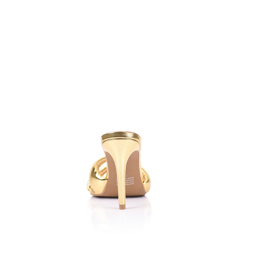 Mae Mule Gold Metallic - Lana Wilkinson