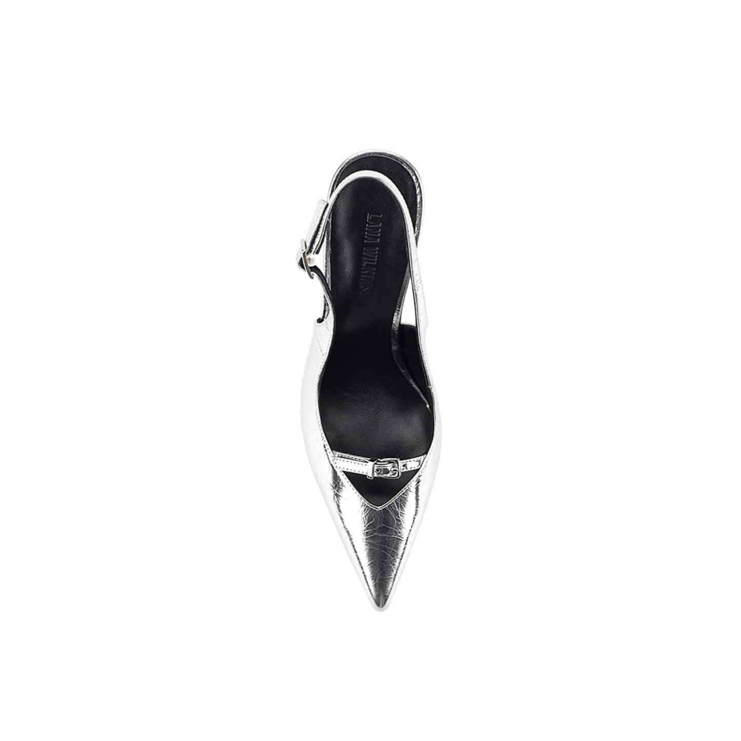 Naomi Pump Silver Metallic - Lana Wilkinson