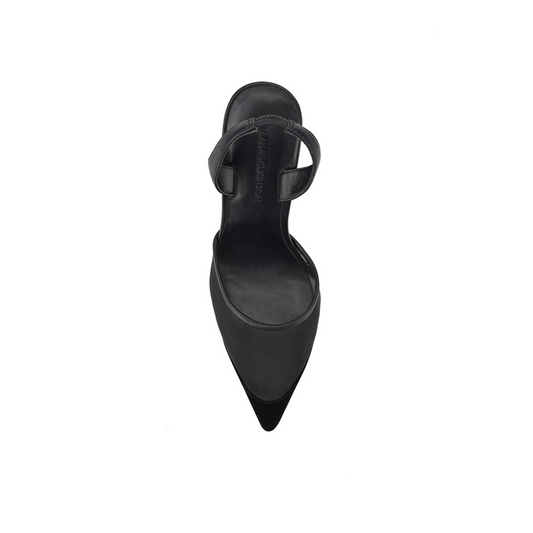Harley Heel Black Mesh - Lana Wilkinson