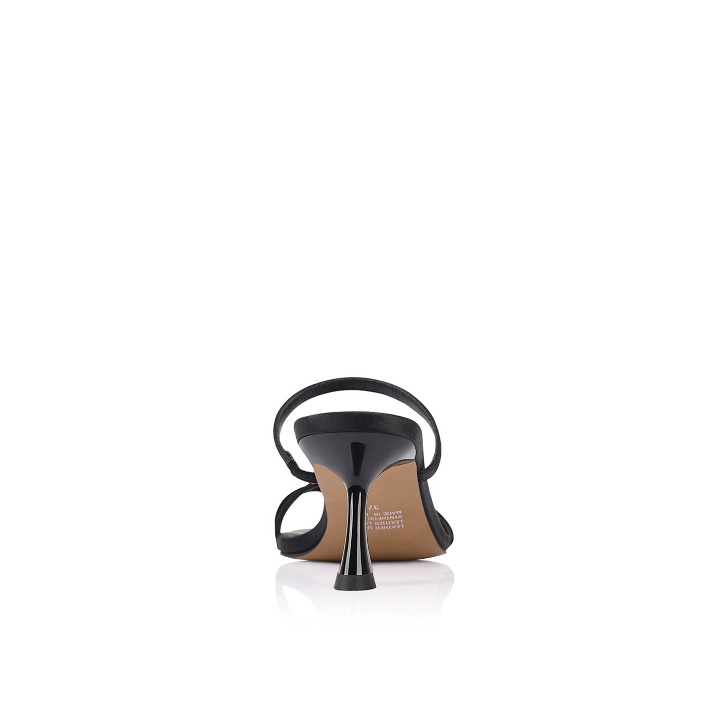 Lana Wilkinson - Torrance Sandal Black Satin