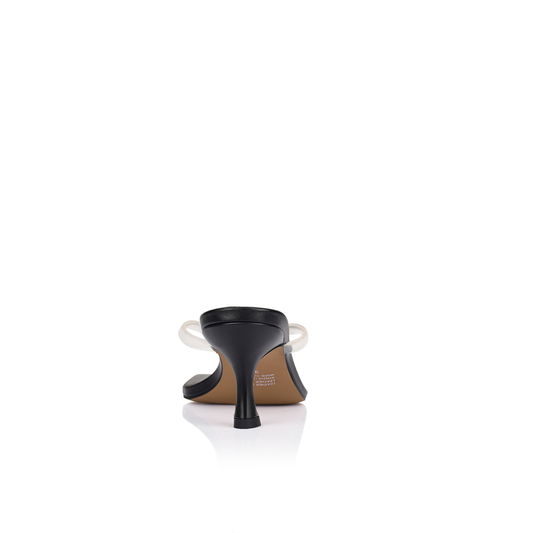 Keeley Sandal Black Leather - Lana Wilkinson