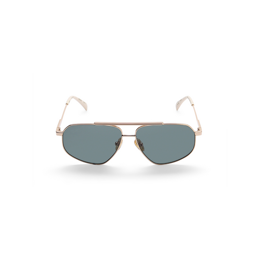 Shade 002 Gold/Blue Lens - Lana Wilkinson