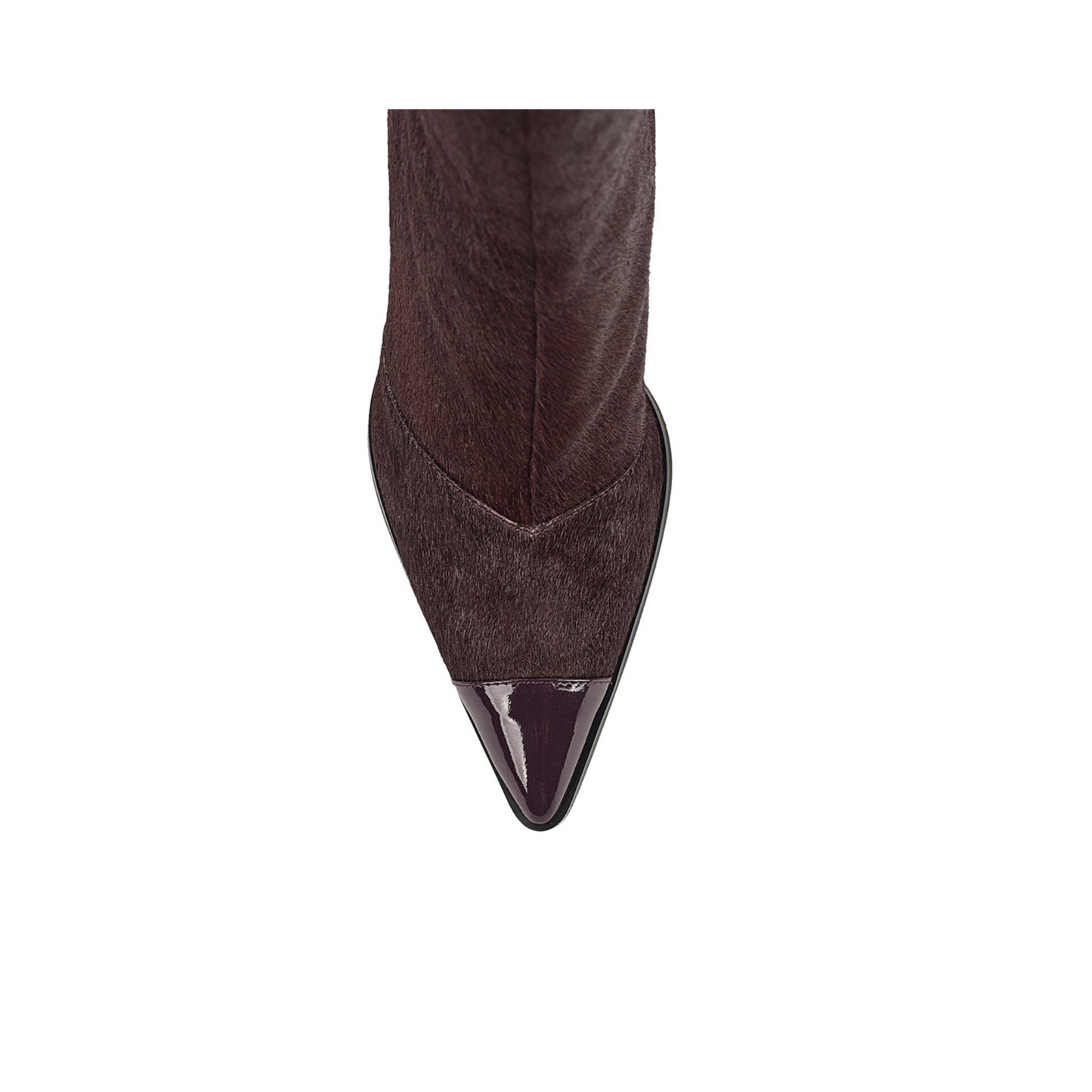 Dylan Boot Eggplant Pony - Lana Wilkinson