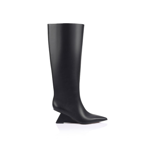 Ben Boot Black Leather - Lana Wilkinson