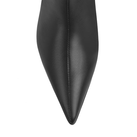 Ben Boot Black Leather - Lana Wilkinson