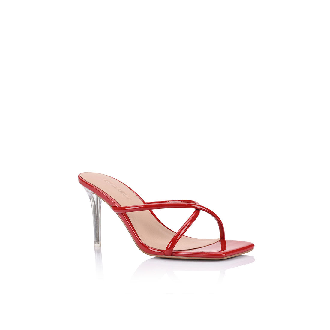 Britney Mule Red Patent - Lana Wilkinson