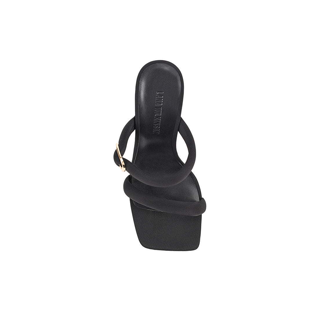Clementine Mule Black Knit - Lana Wilkinson