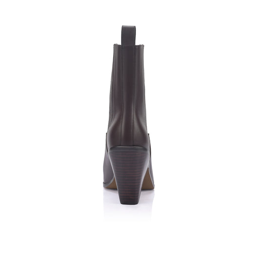 Cyrus Boot Brown Leather - Lana Wilkinson