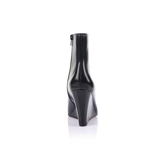 Flynn Boot Black Leather - Lana Wilkinson