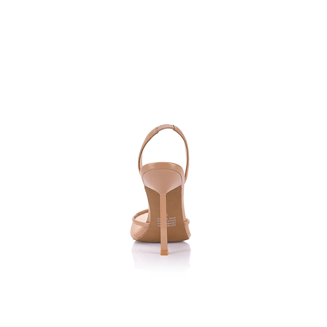 Harley Heel Beige Mesh - Lana Wilkinson