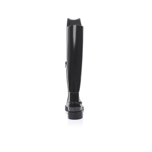 James Boot Black Patent Leather - Lana Wilkinson
