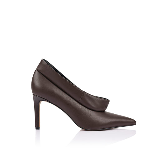Alexis Boot Brown Leather - Lana Wilkinson
