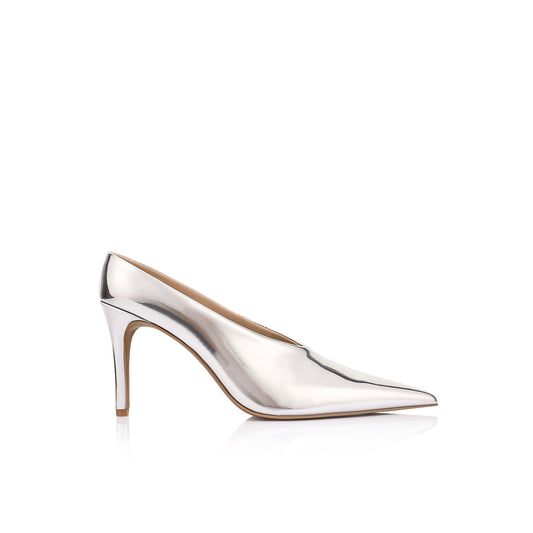 Ariana Pump Silver Mirror - Lana Wilkinson