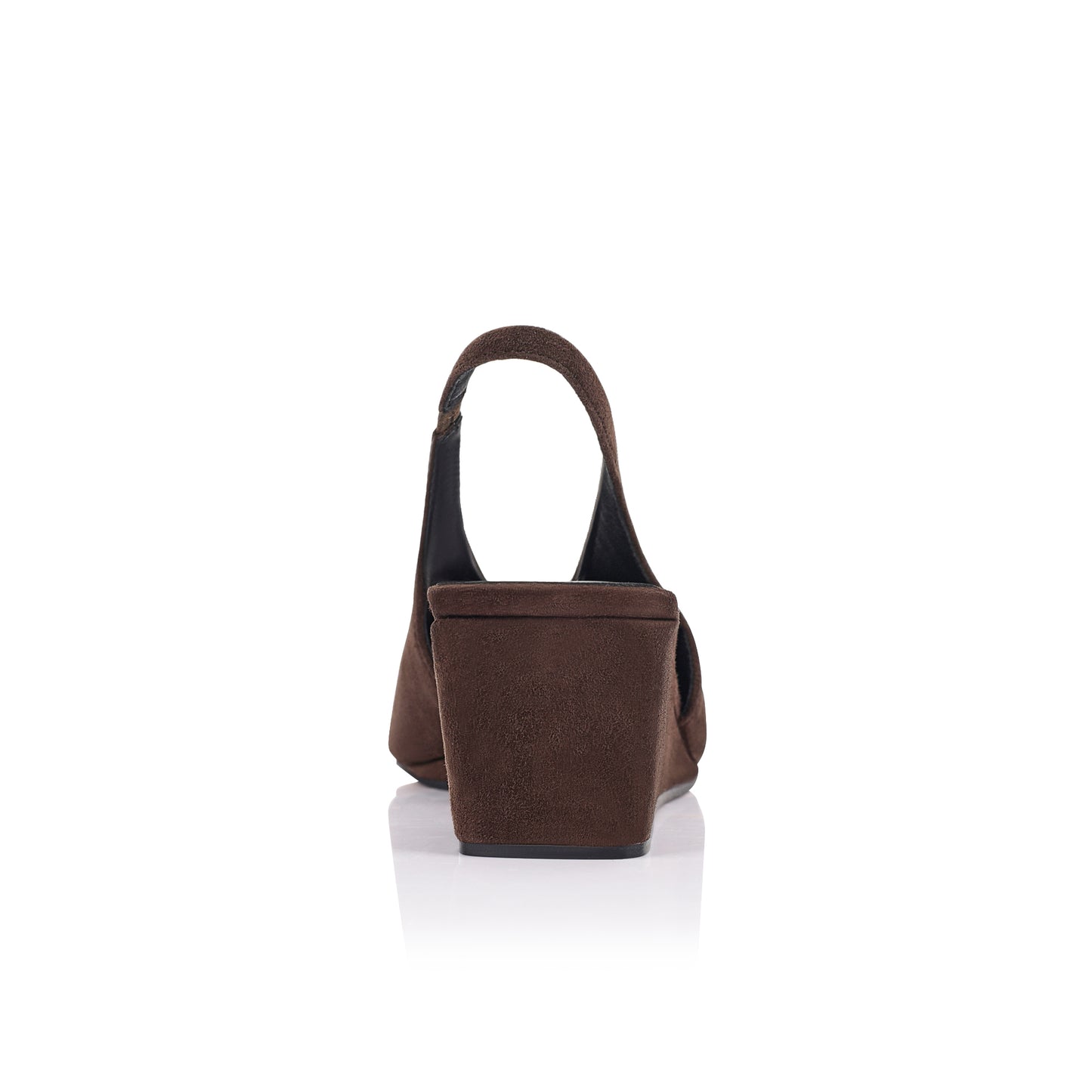 Ayvie Wedge Espresso Suede - Lana Wilkinson