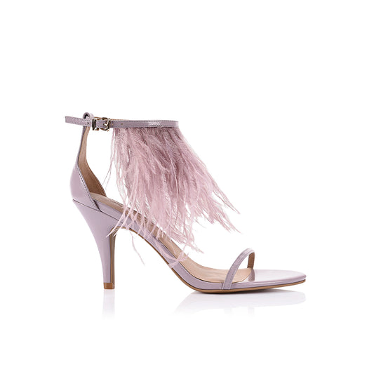 Kiki Sandal Lilac Leather - Lana Wilkinson
