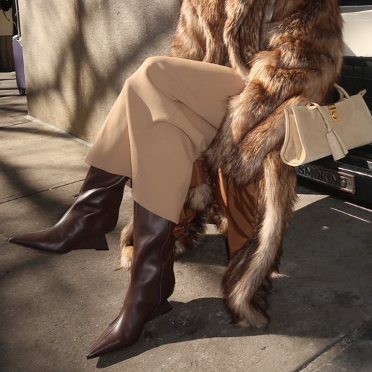 Ben Boot Brown Leather - Lana Wilkinson