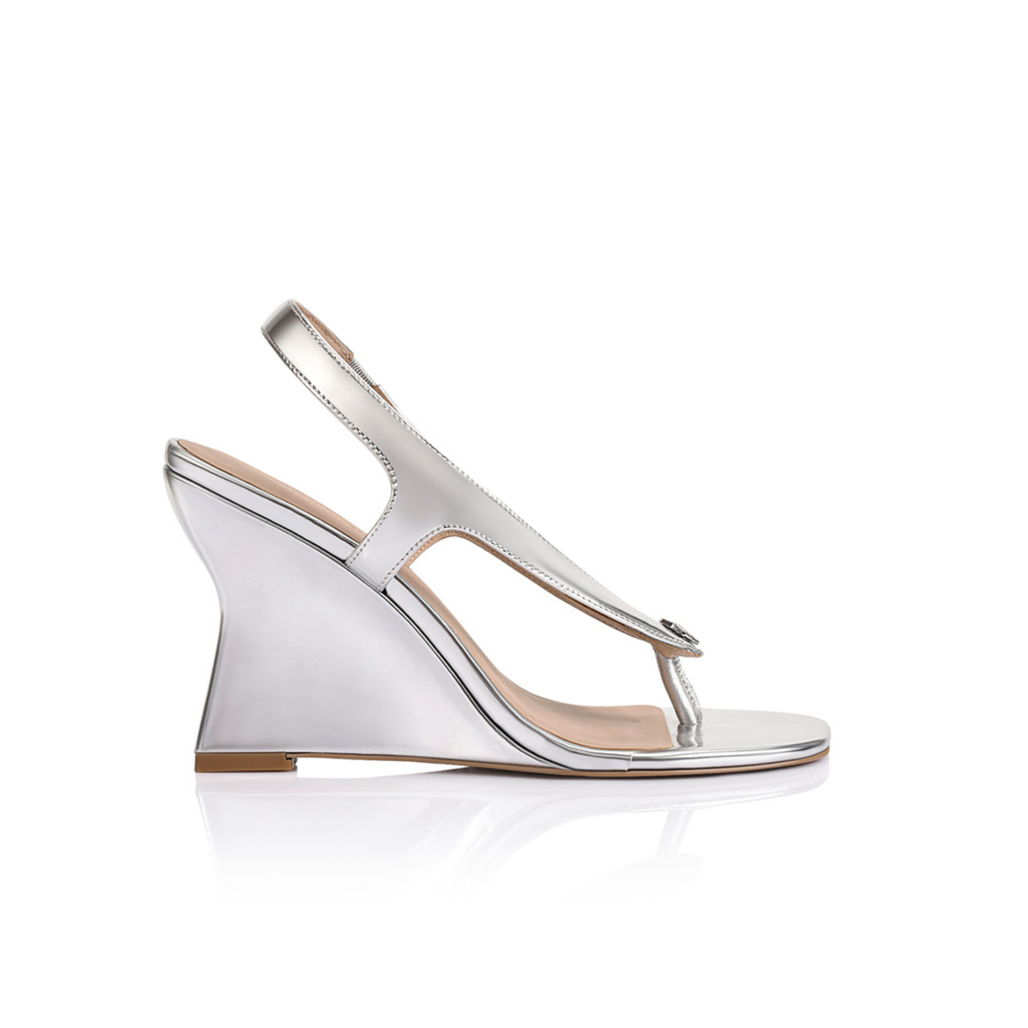 Martine Wedge Silver Metallic - Lana Wilkinson