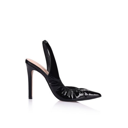 Elouise Pump Black Patent