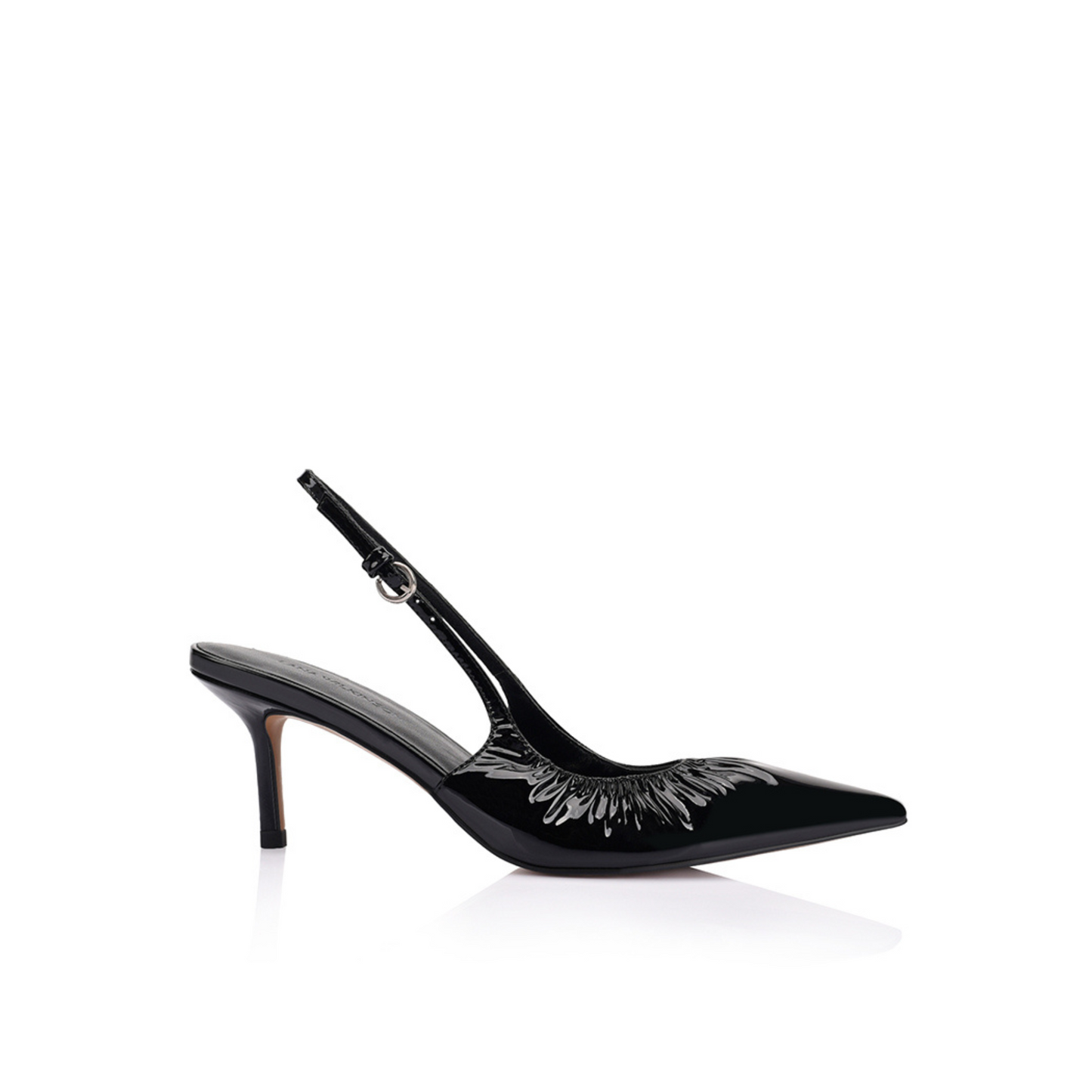 Charlotte Pump Black Patent Leather