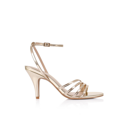 Chelsea Sandal Gold Metallic Leather