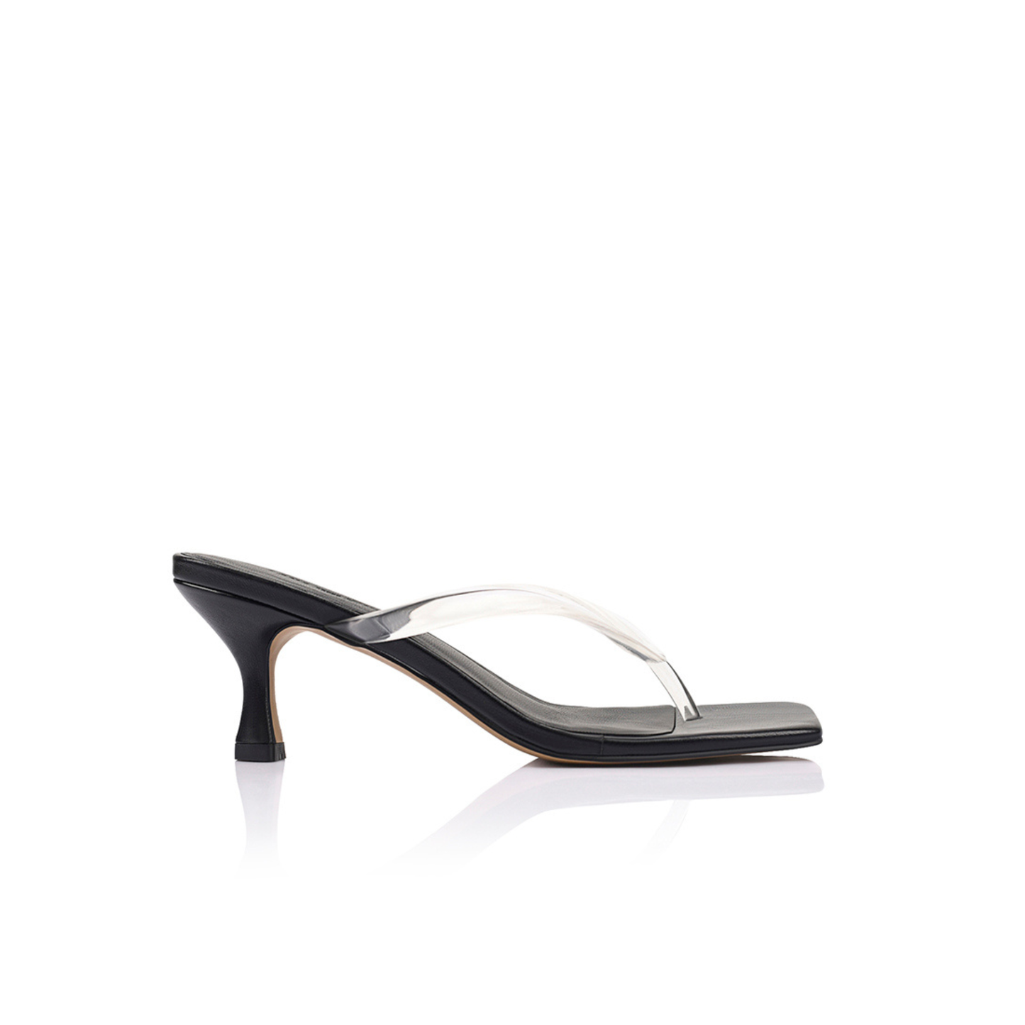 Keeley Sandal Black Leather - Lana Wilkinson