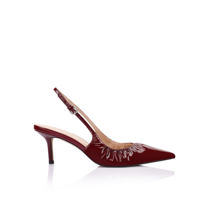 Charlotte Pump Wine Patent Leather