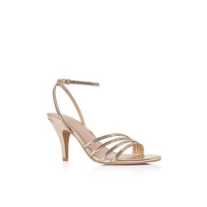 Chelsea Sandal Gold Metallic Leather