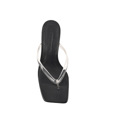 Keeley Sandal Black Leather - Lana Wilkinson