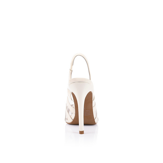 Sasha Pump Vinylite White Patent - Lana Wilkinson