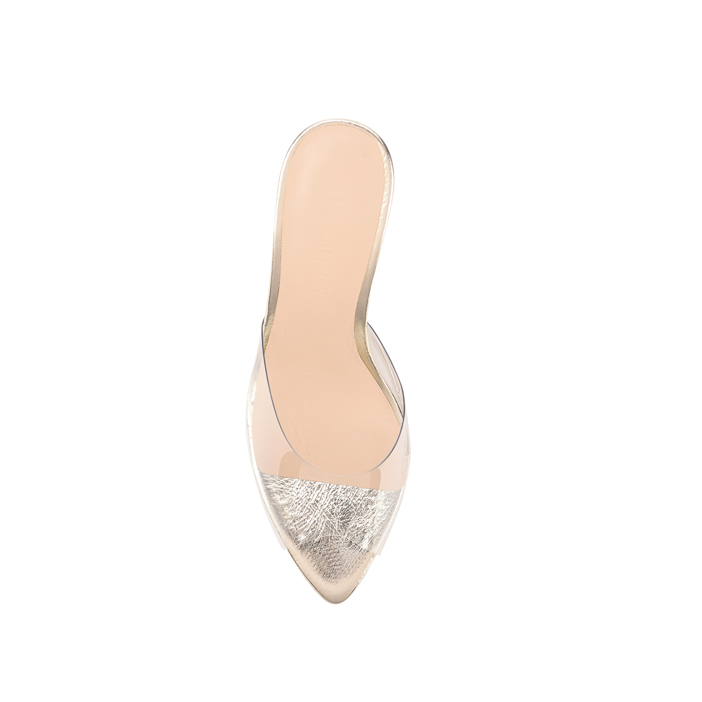 Beth Mule Vinylite & Gold Metallic Leather - Lana Wilkinson