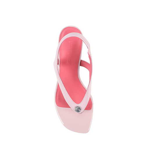 Martine Wedge Lilac Leather - Lana Wilkinson