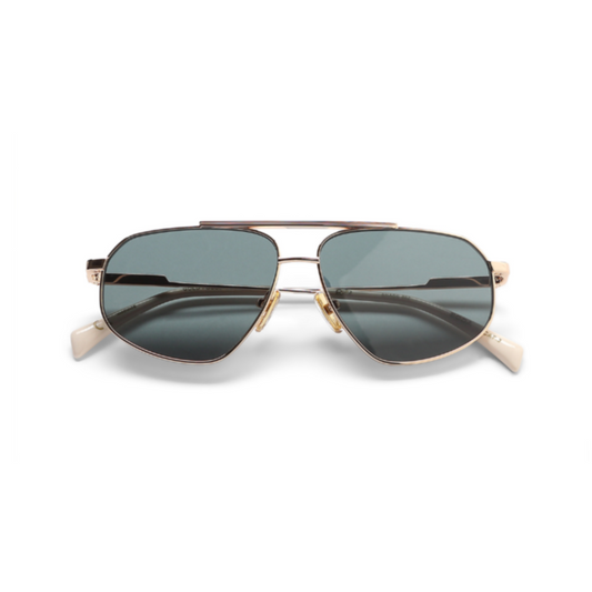 Shade 002 Gold/Blue Lens - Lana Wilkinson