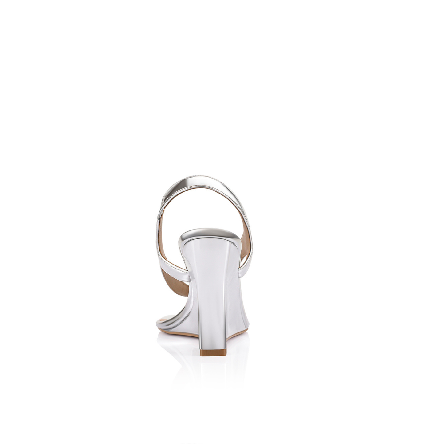 Martine Wedge Silver Metallic - Lana Wilkinson