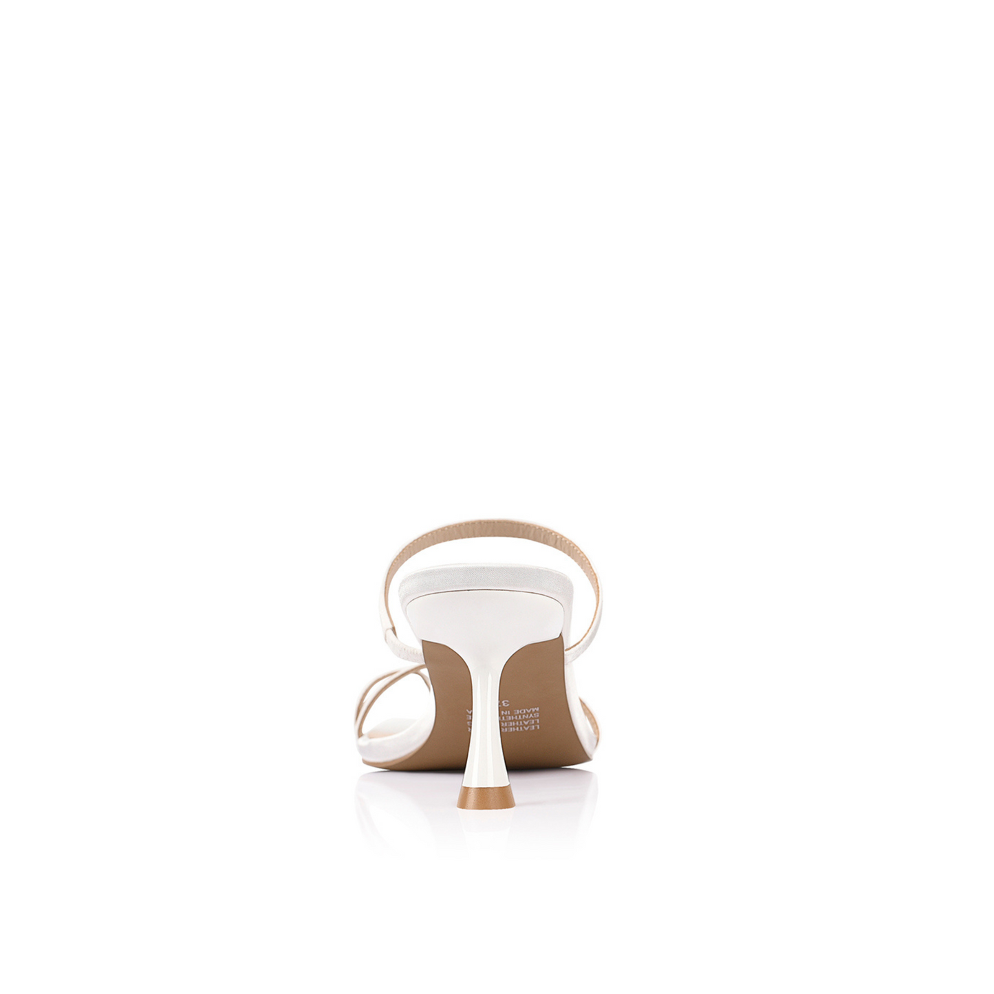Lana Wilkinson - Torrance Sandal White Satin