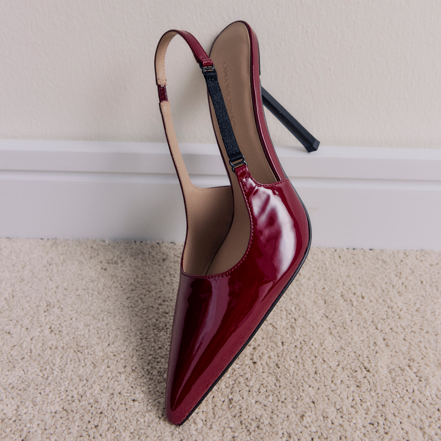 Aylah Pump Wine Patent Leather