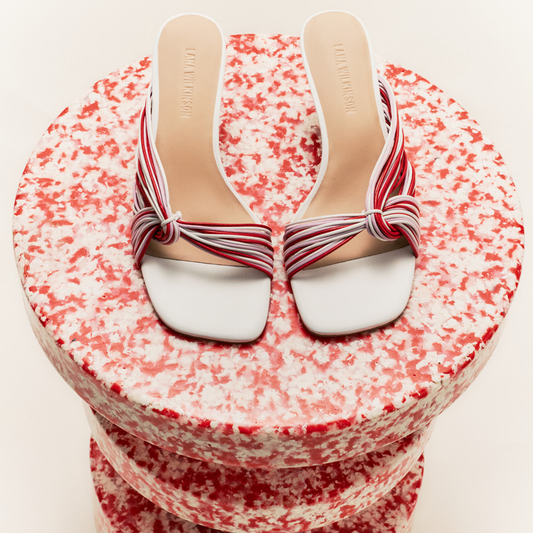 Kelly Mule Lilac Multi Leather