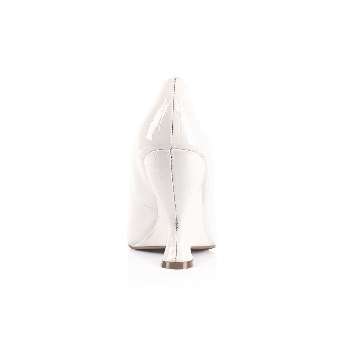 Molly Pump White Patent Leather - Lana Wilkinson