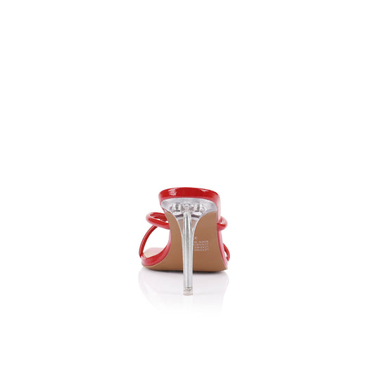 Britney Mule Red Patent - Lana Wilkinson