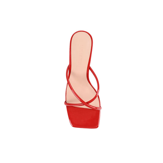 Britney Mule Red Patent - Lana Wilkinson
