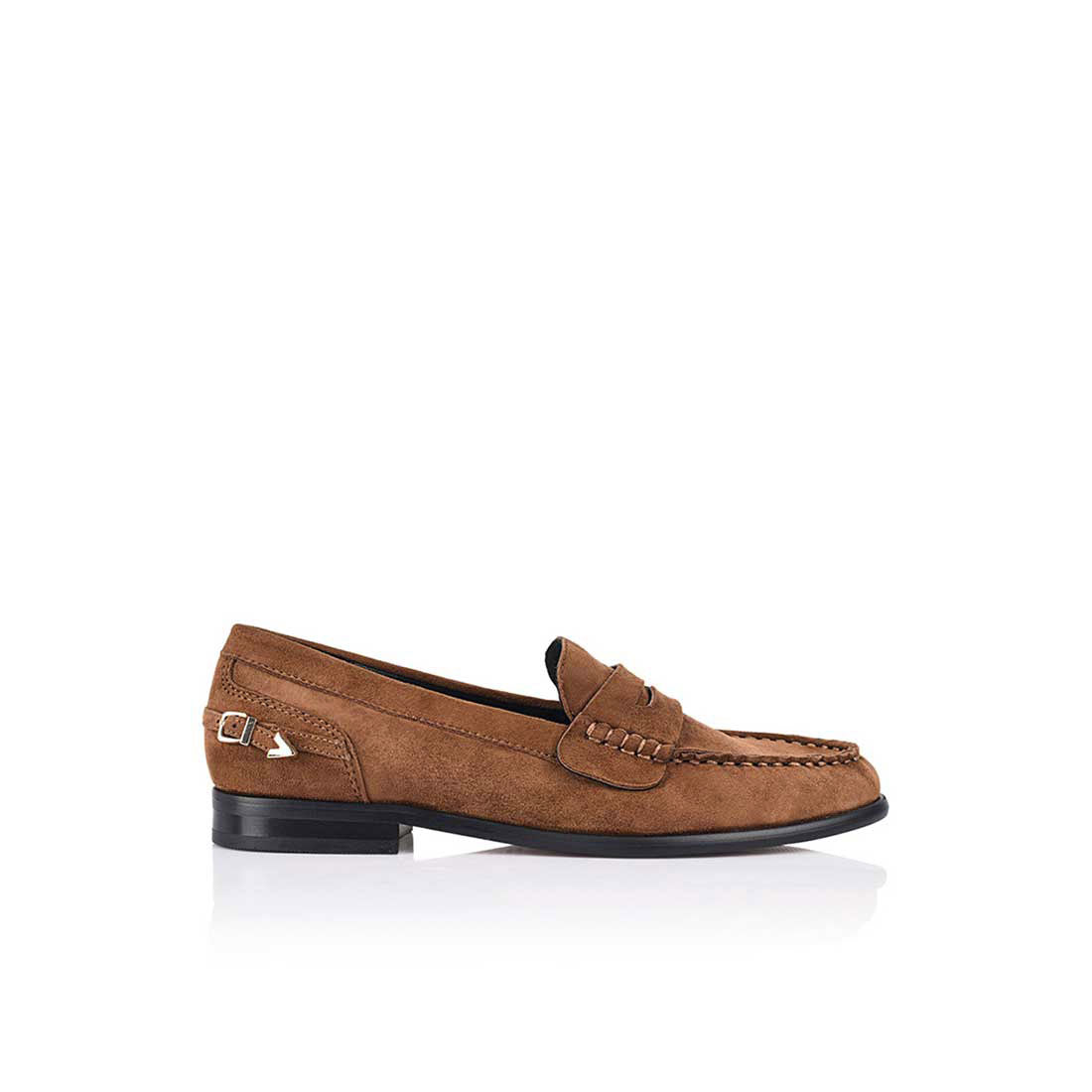 Spencer Loafer Brown Suede Leather - Lana Wilkinson