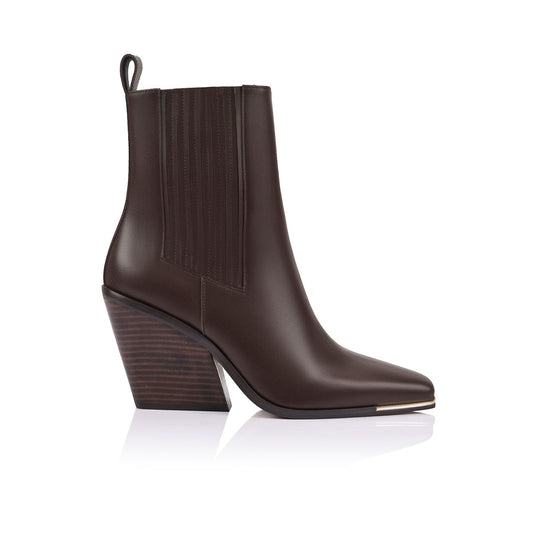 Cyrus Boot Brown Leather - Lana Wilkinson